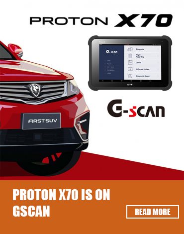 Proton X70 Software is available on G-SCAN May software release!