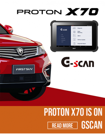 Proton X70 Software is available on G-SCAN May software release!